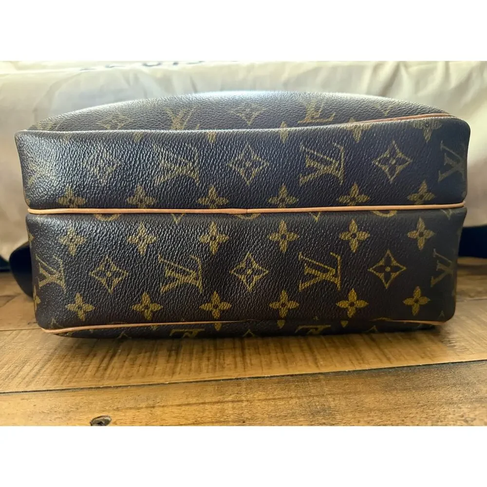 Louis Vuitton Reporter Crossbody Bag Women Monogram Canvas France Dust Bag W/COA